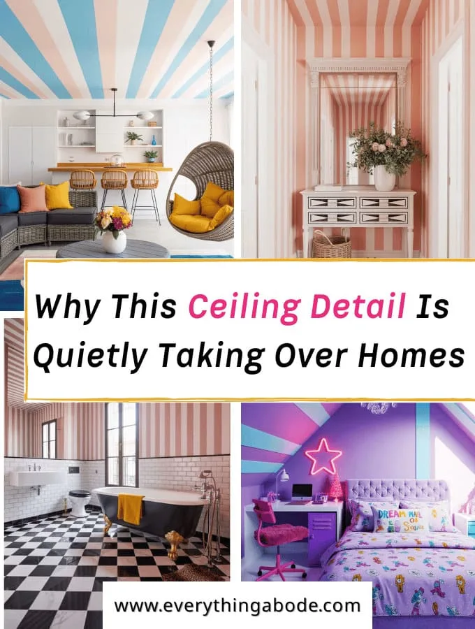 Why Striped Ceilings are the New Statement Wall