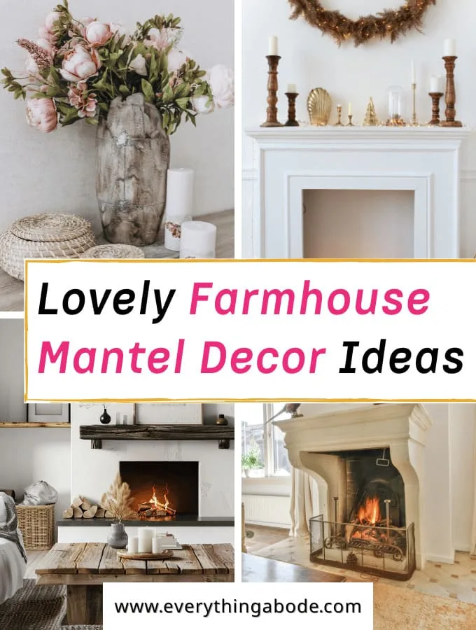Farmhouse Mantel Ideas