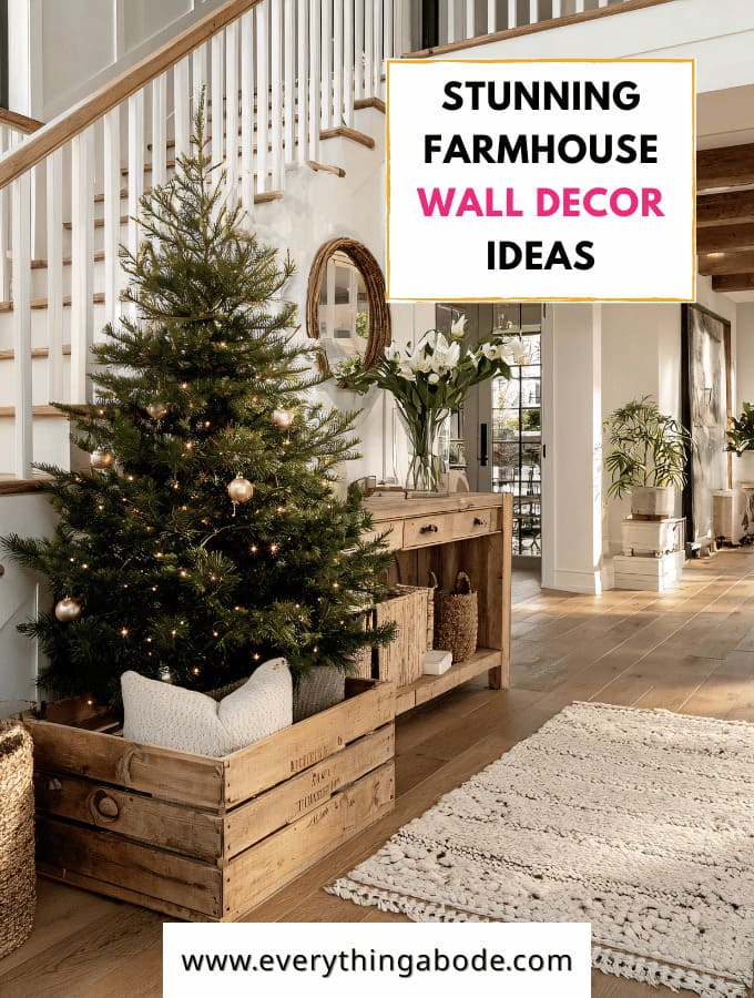 Farmhouse wall decor ideas