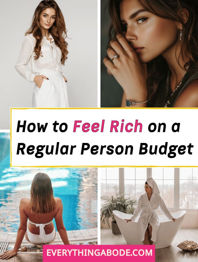 how to feel rich without spending money