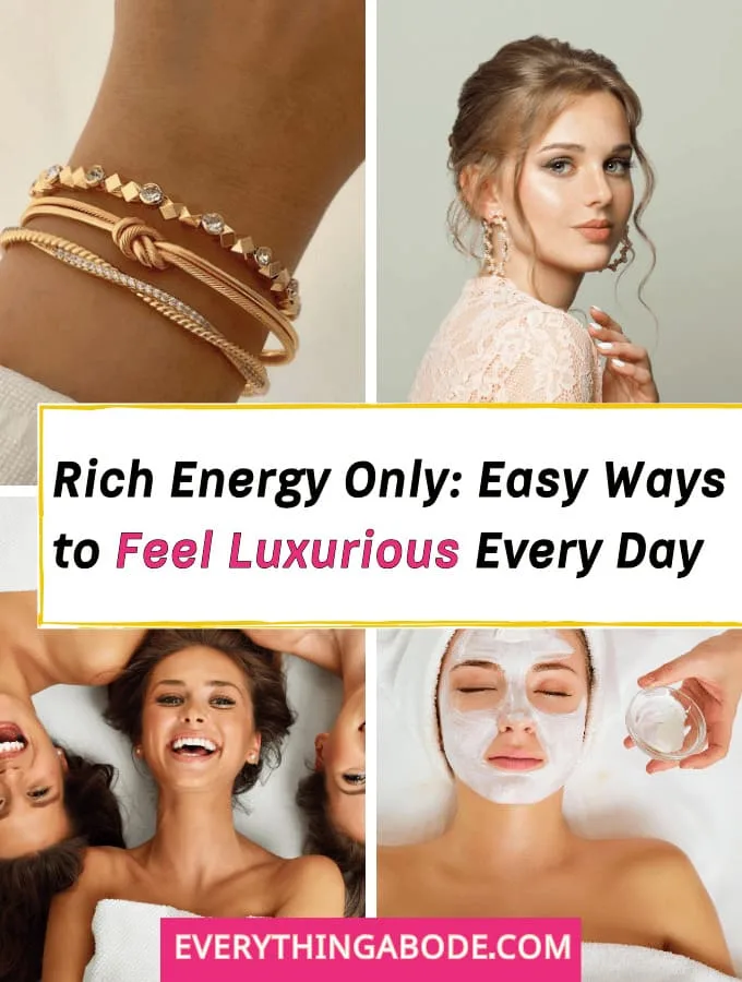 how to feel rich without spending money