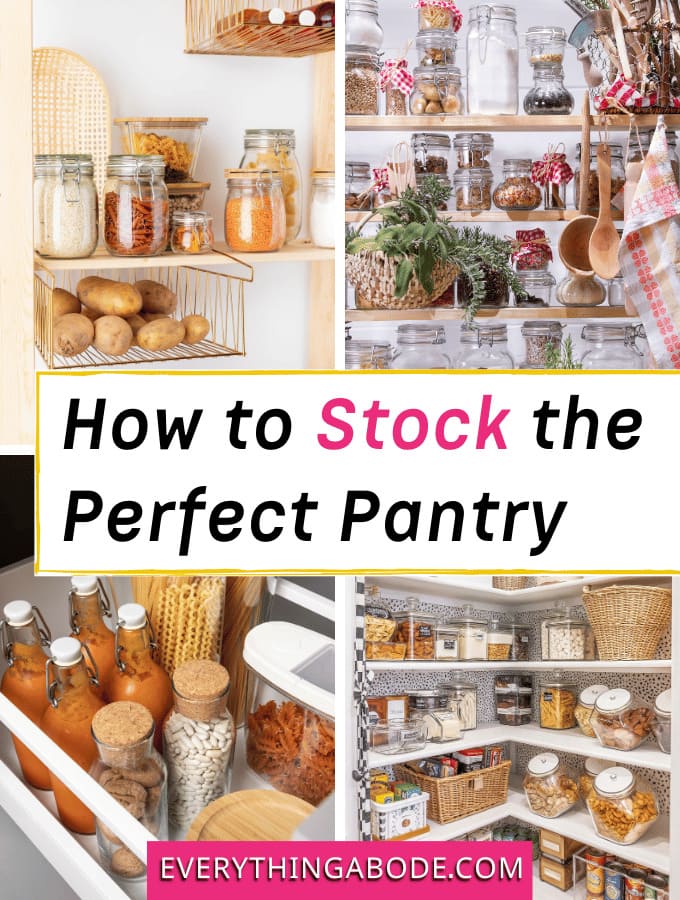How to stock the perfect pantry