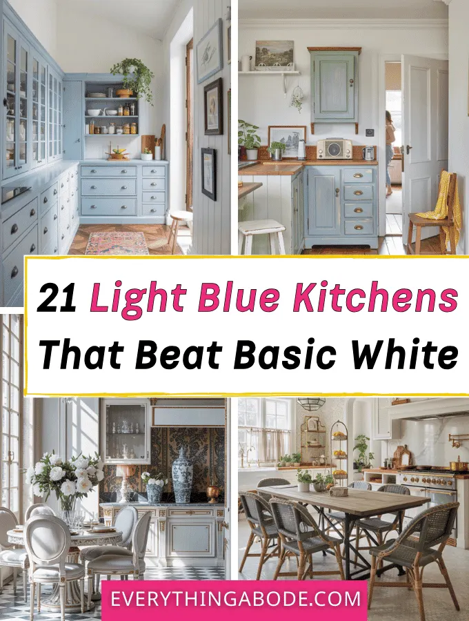 Light Blue Kitchen Ideas