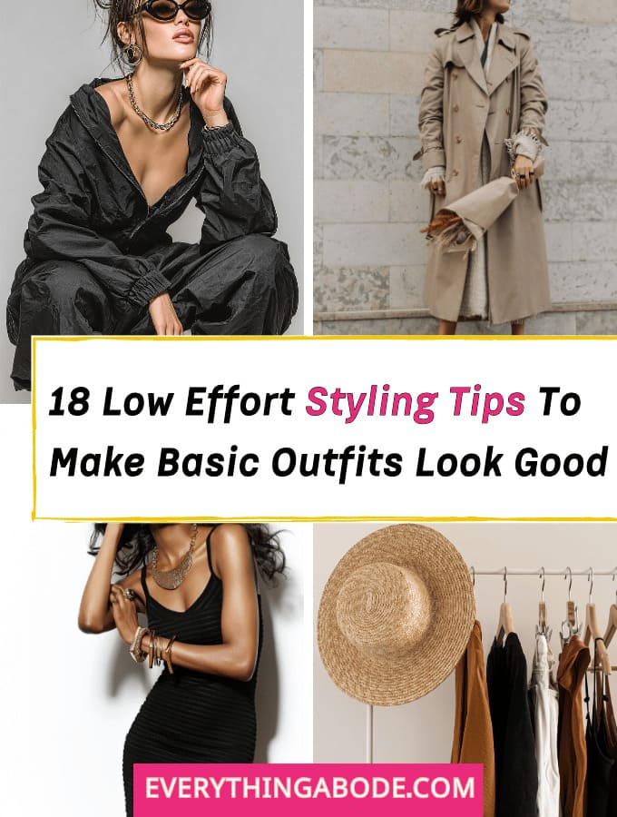 Low Effort Outfit Styling Tips