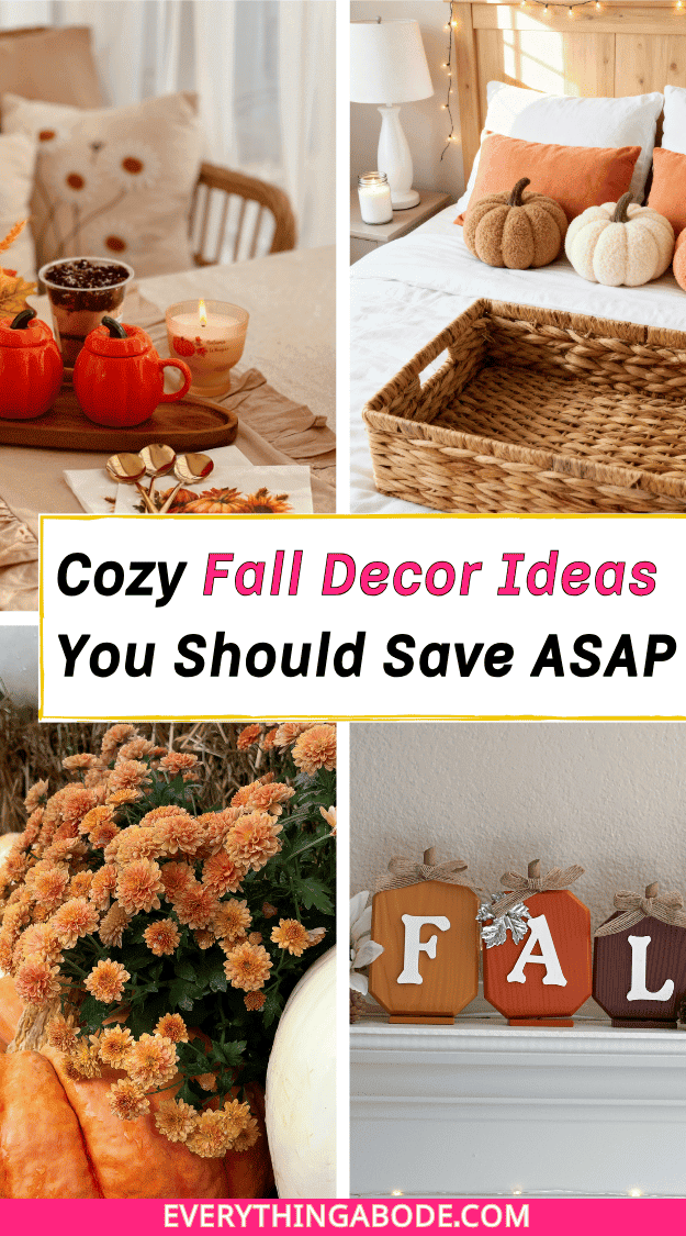 fall decor ideas for whole house 