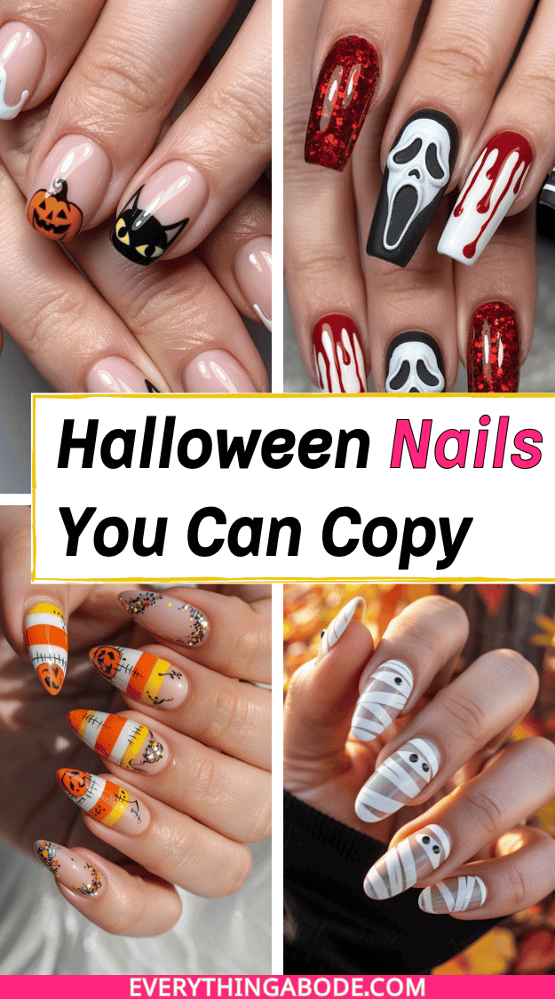 ideas for halloween nails