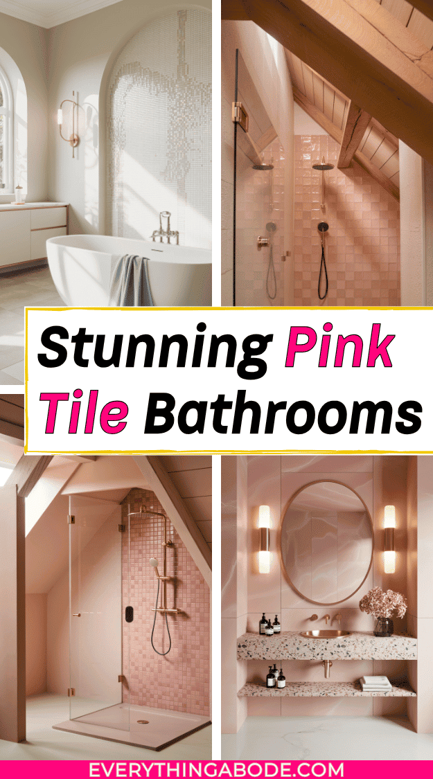 Pink Bathroom Tile Ideas