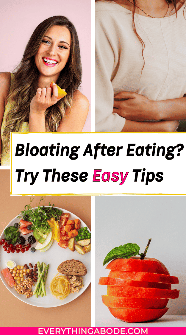 How To Feel Less Bloated After Eating