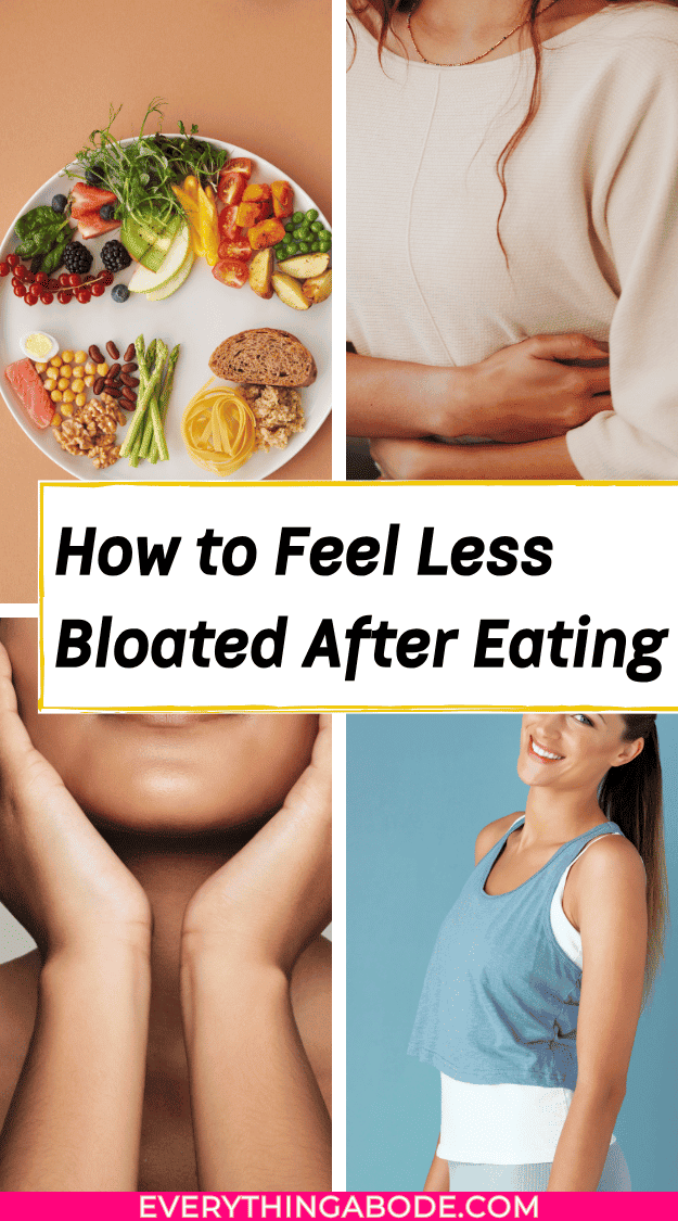 How To Feel Less Bloated After Eating