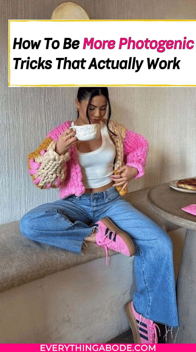 how to actually look good in photos