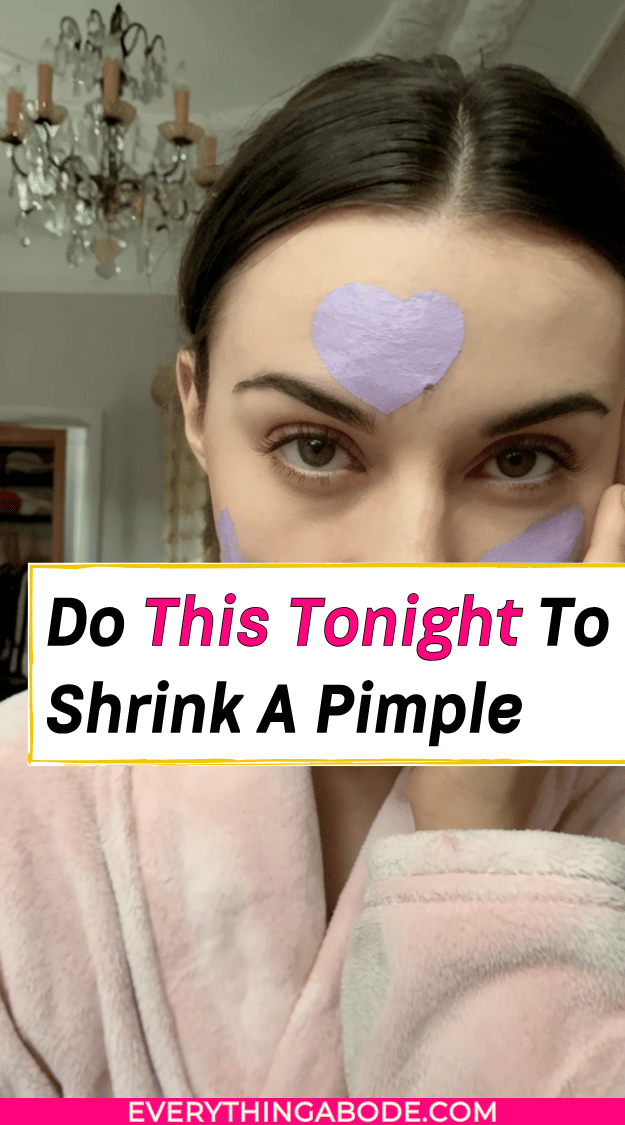 how to shrink a pimple without toothpaste