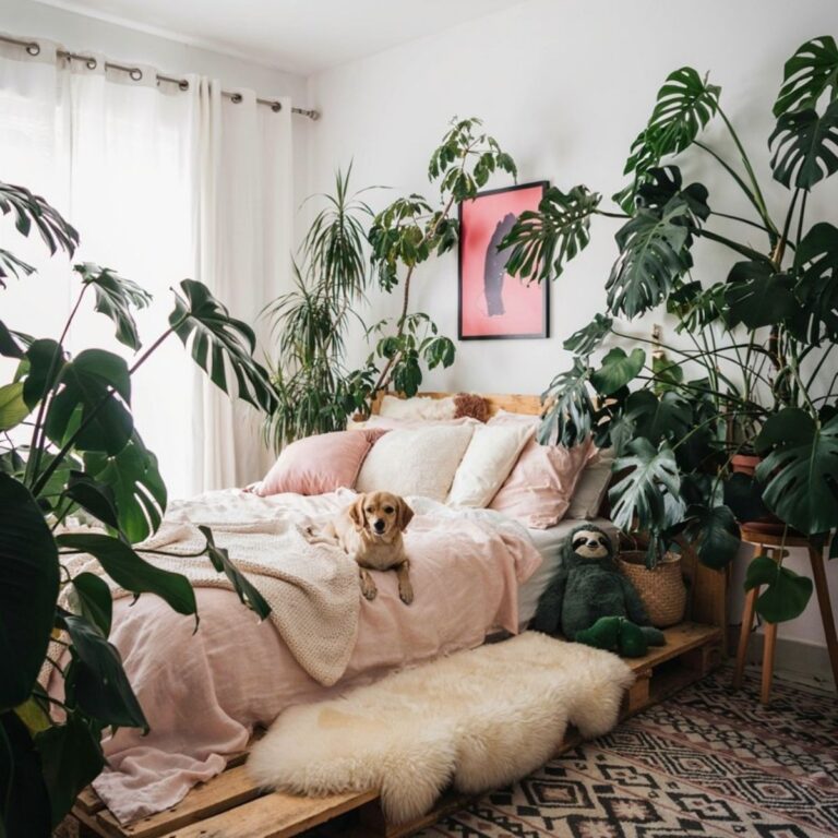 7 Houseplants That Make Your Bedroom Feel Calmer + Help You Sleep Better