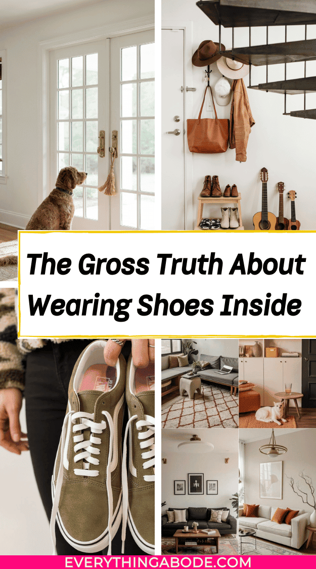 The gross truth about wearing shoes inside your home