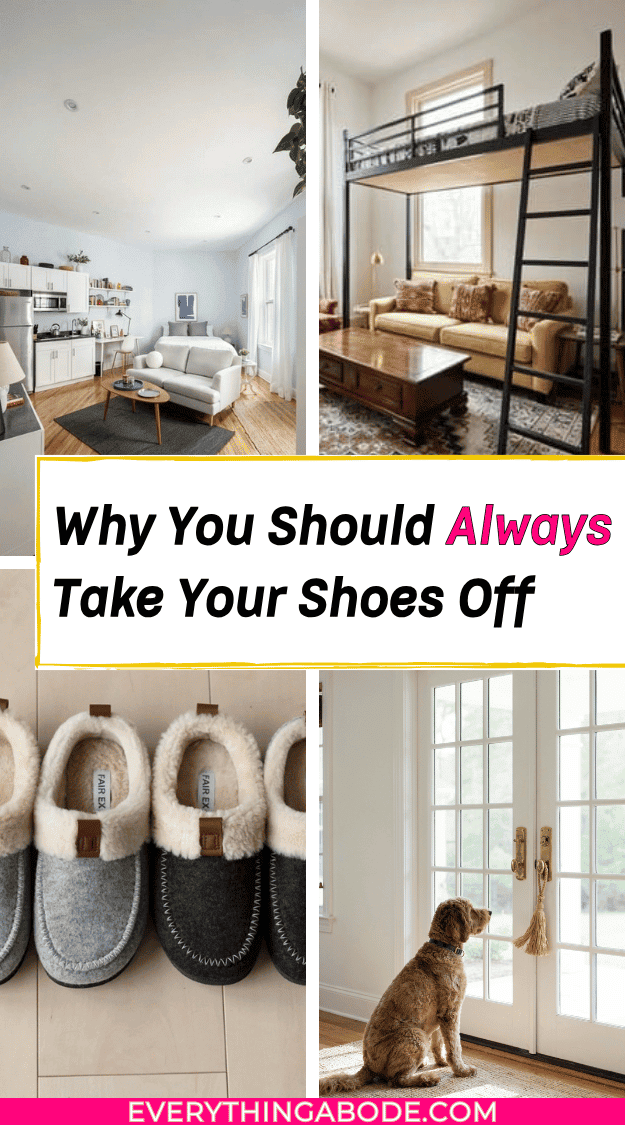 Why you should always take your shoes off inside the home
