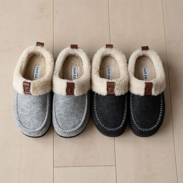 Supportive house shoes for wearing indoors